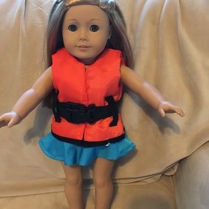 Life jacket for any 18” doll